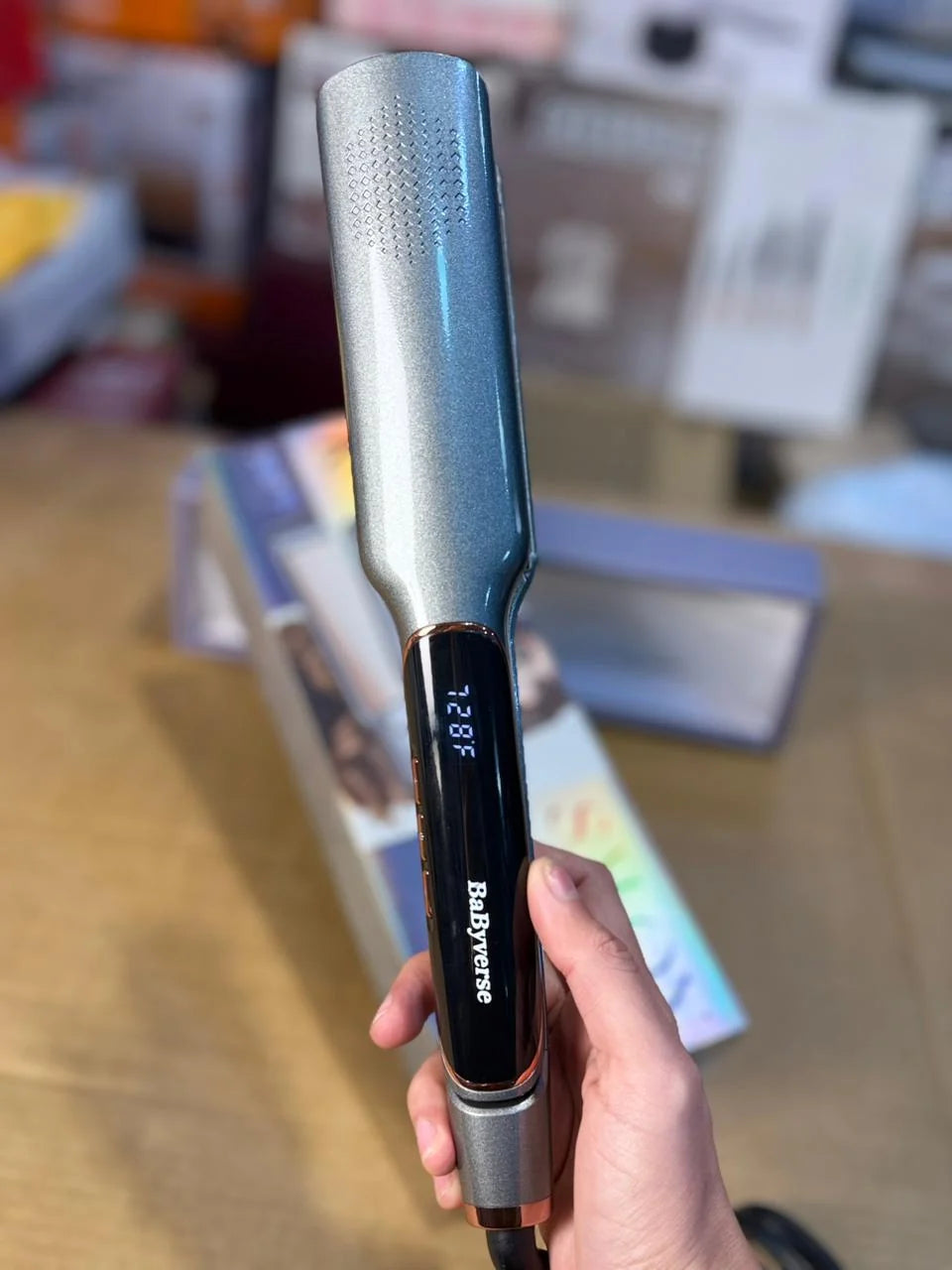 Babyverse Professional BA-464 980°F Hair Straightener – Ceramic Hair Styling Iron