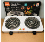 RAF R.8020B Double Electric Stove 2000W + 1000W – Dual Hot Plate Cooker