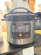 Hoffmans 8L Electric Pressure Cooker 1600W – 14-in-1 Digital Multi-Function Cooker HM-719