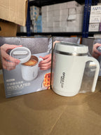 Cool Gray | 500ml Insulated Stainless Steel Office Cup with Lid