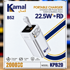 20000mAh Power Bank 22.5W Fast Charging PD – KPB-20