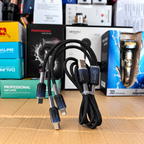 Kamal 3-in-1 Data Cable PD5 – 4.5A Fast Charging Braided USB Cable