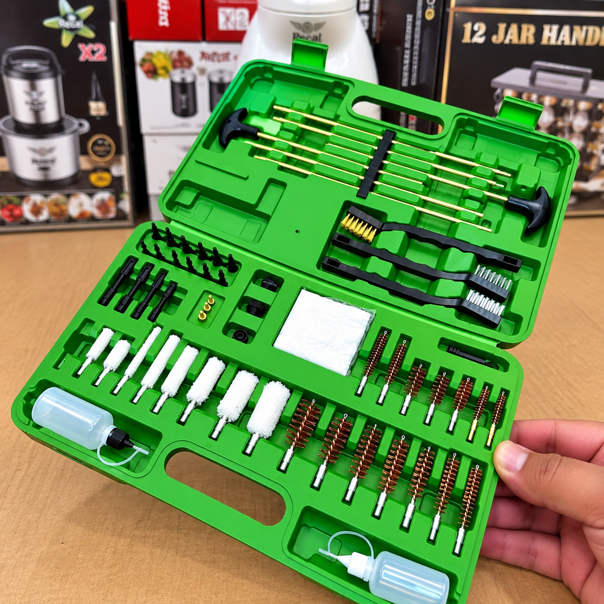 58 Pieces Universal Cleaning Kit With Carrying Case