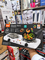 RAF R.8020B Double Electric Stove 2000W + 1000W – Dual Hot Plate Cooker