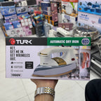 TURK TP-786 Automatic Dry Iron – Heavy Weight Non-Stick Teflon Soleplate 1200W