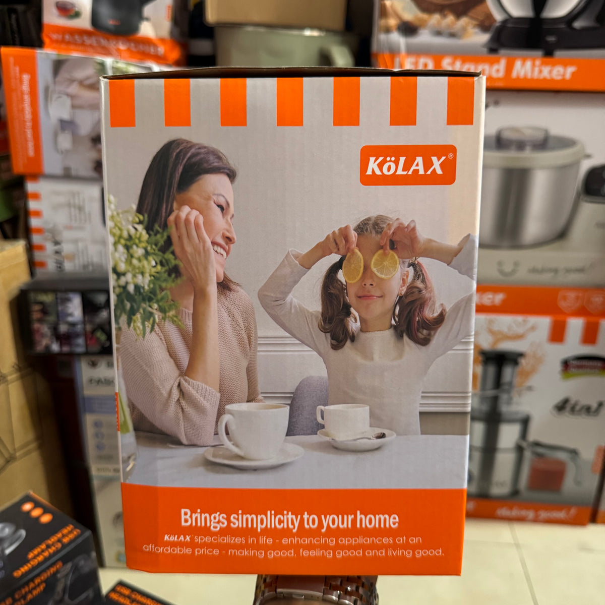 KÖLAX 1.7L Electric Kettle 1500W – German Brand, STRIX Technology