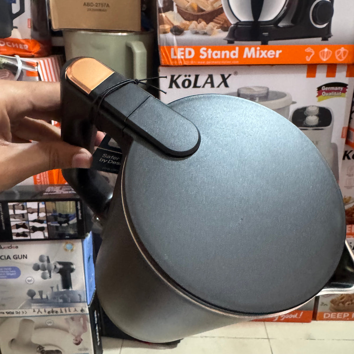 KÖLAX 1.7L Electric Kettle 1500W – German Brand, STRIX Technology