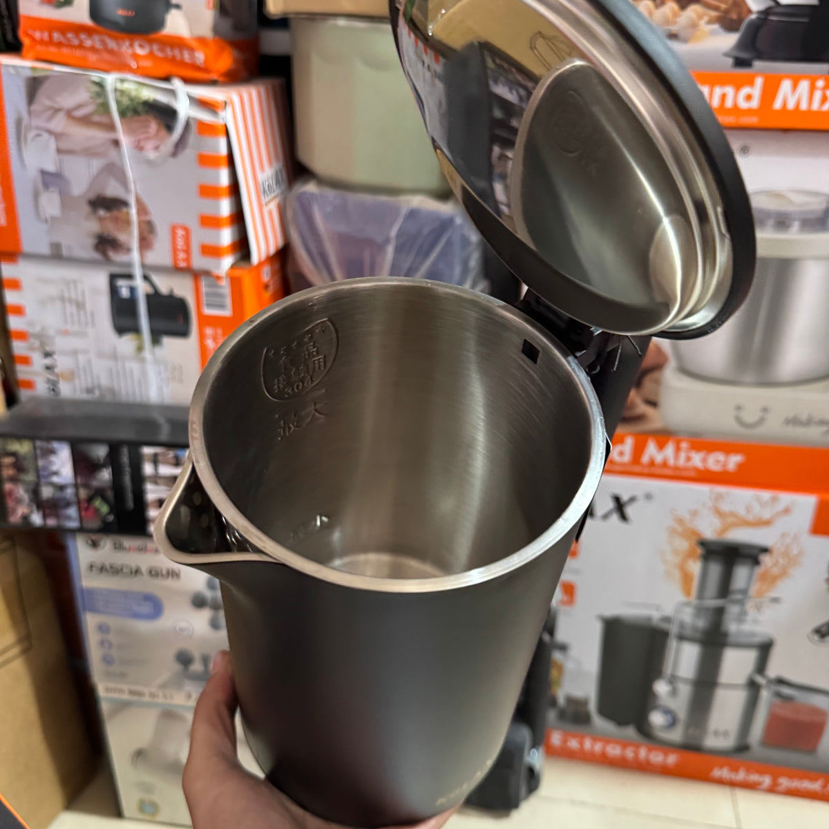 KÖLAX 1.7L Electric Kettle 1500W – German Brand, STRIX Technology