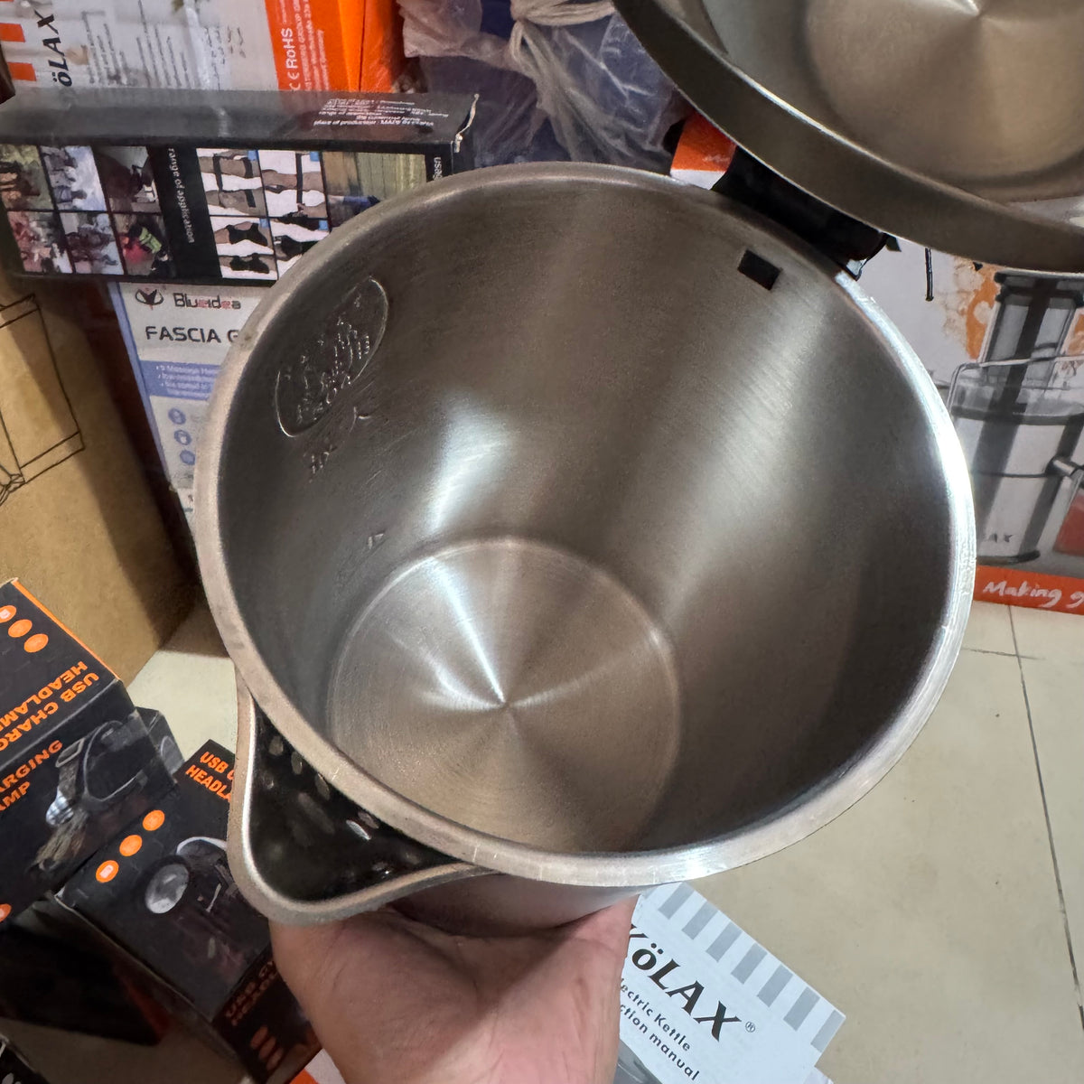 KÖLAX 1.7L Electric Kettle 1500W – German Brand, STRIX Technology
