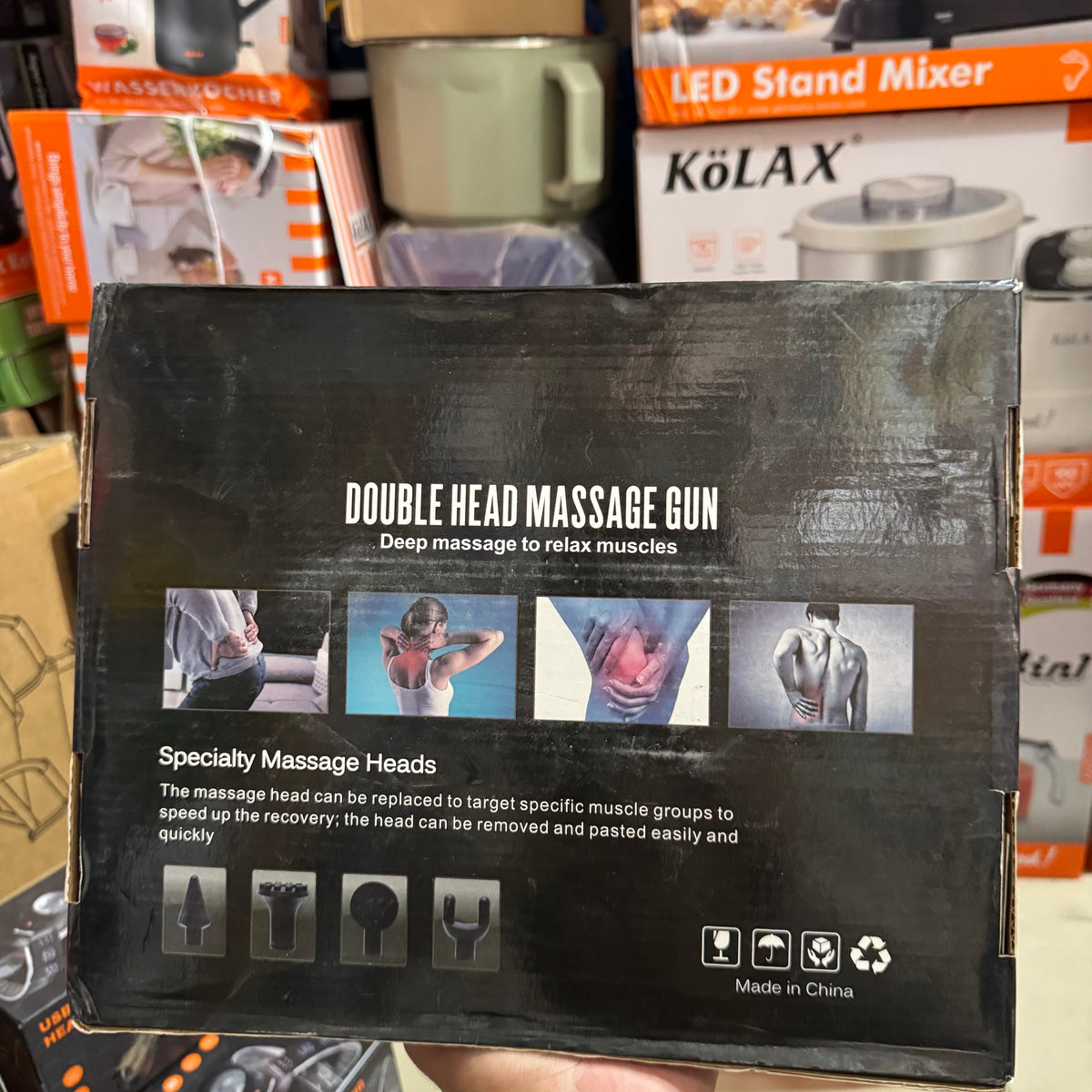 Double Head Massage Gun