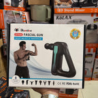 Blueidea BLD-888 Massage Gun – 32 Speed Levels, 8 Massage Heads & LCD Display