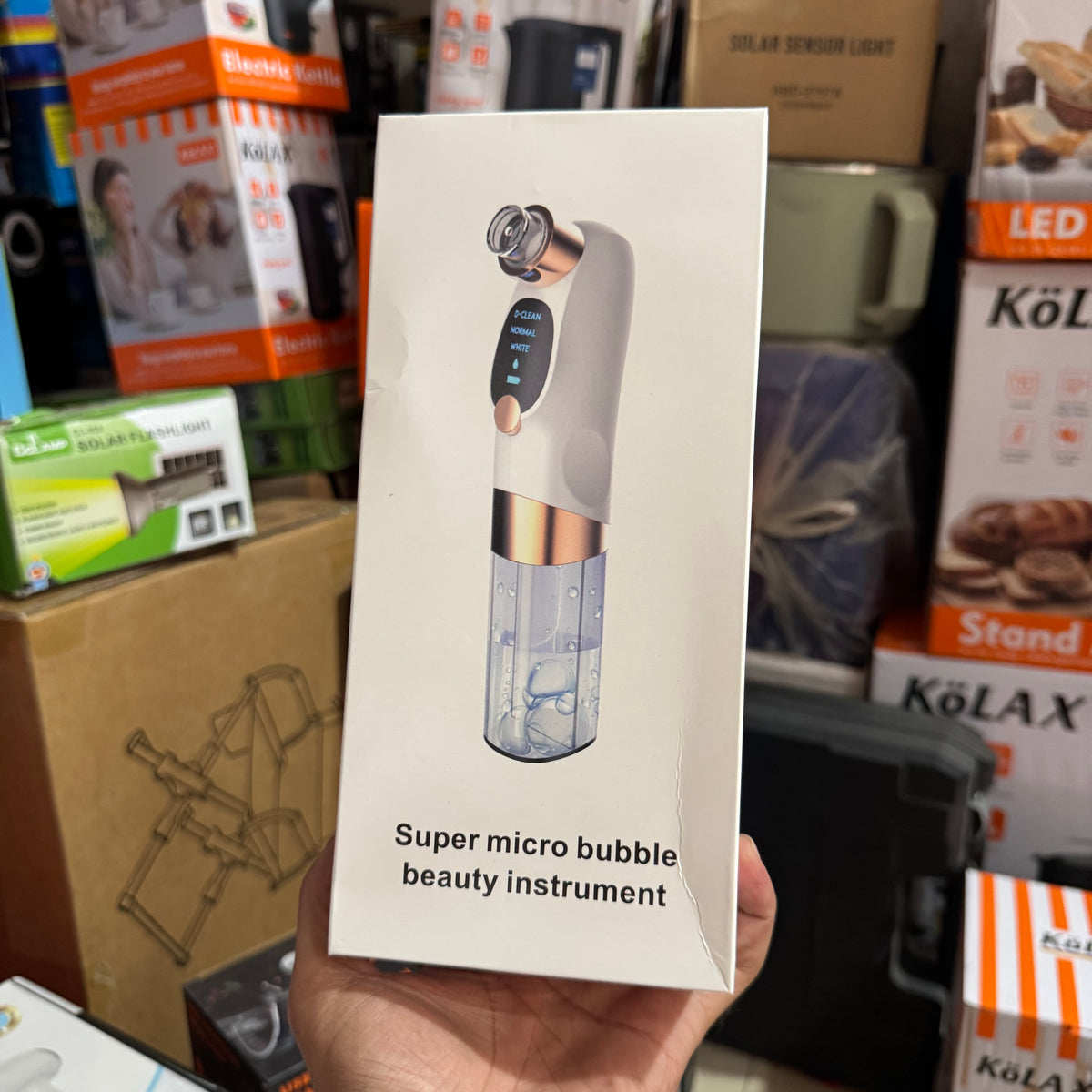 Super Micro Bubble Face Cleaner – Electric Facial Pore Cleaner & Deep Cleansing Beauty Device