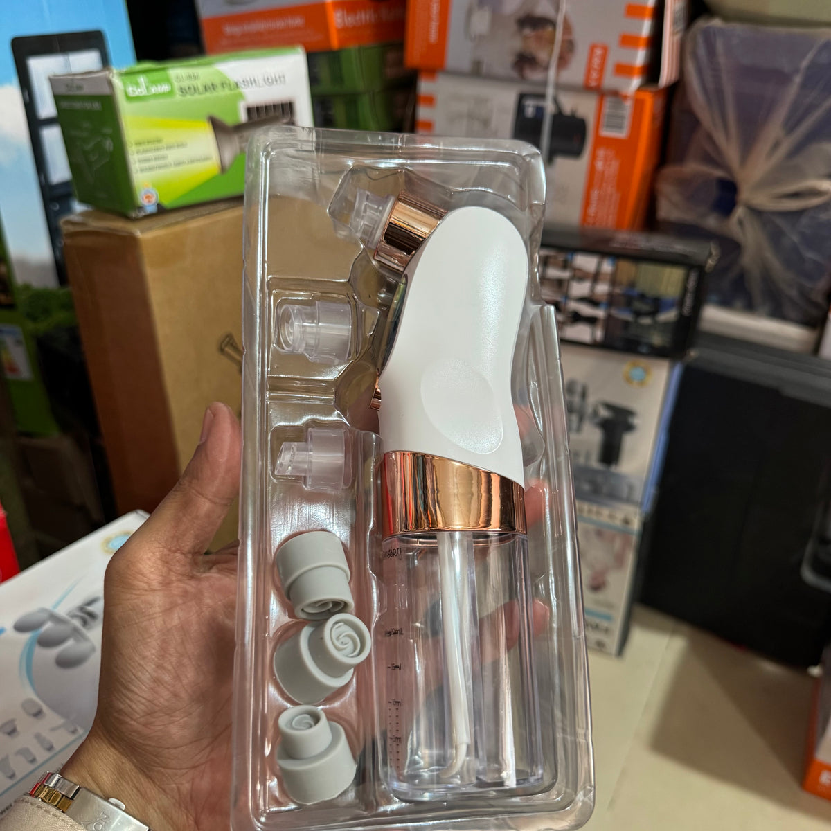 Super Micro Bubble Face Cleaner – Electric Facial Pore Cleaner & Deep Cleansing Beauty Device