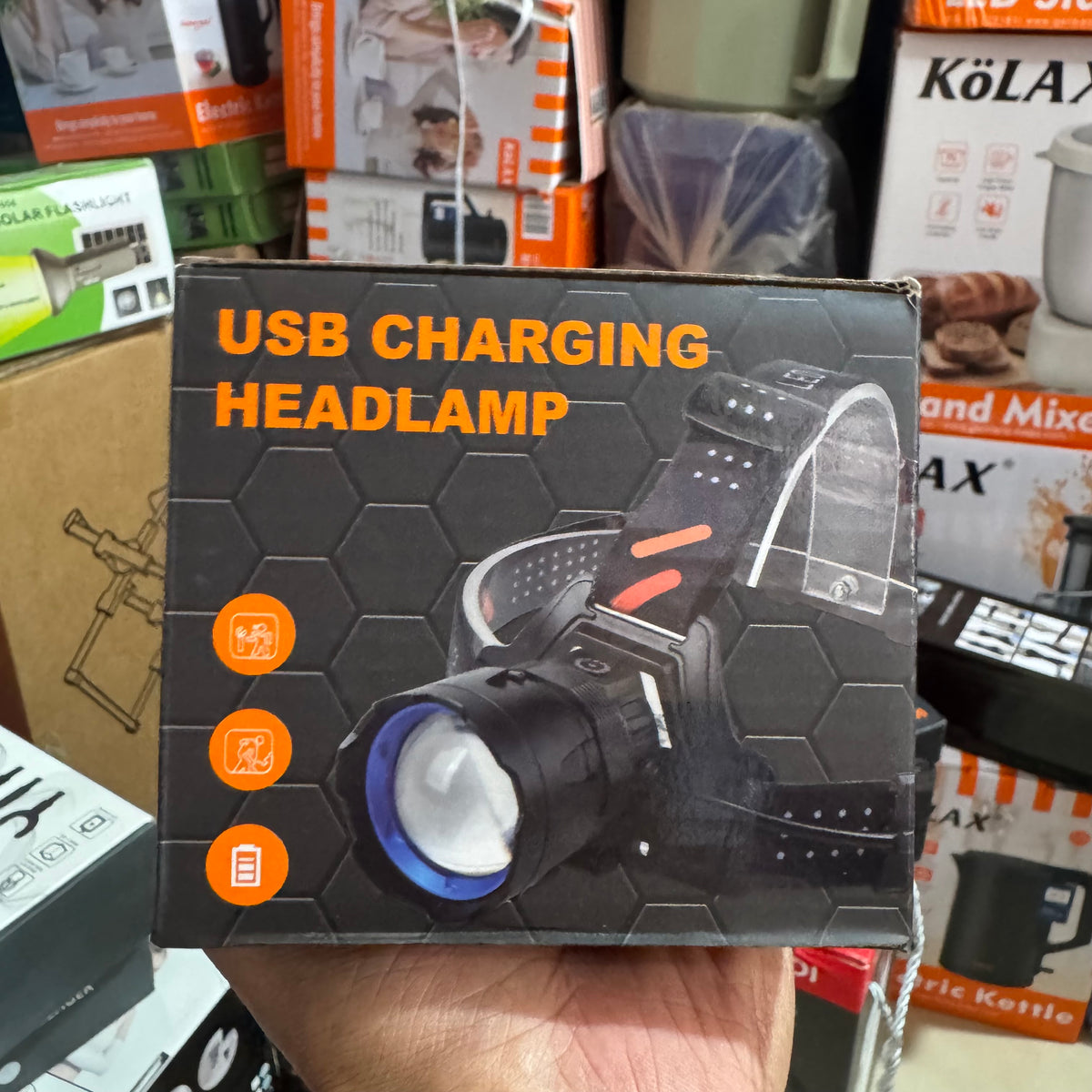 Rechargeable USB Headlamp