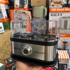 KöLAX 500W Electric Egg Boiler – 6-Egg Automatic Egg Cooker with Stainless Steel Heating Plate