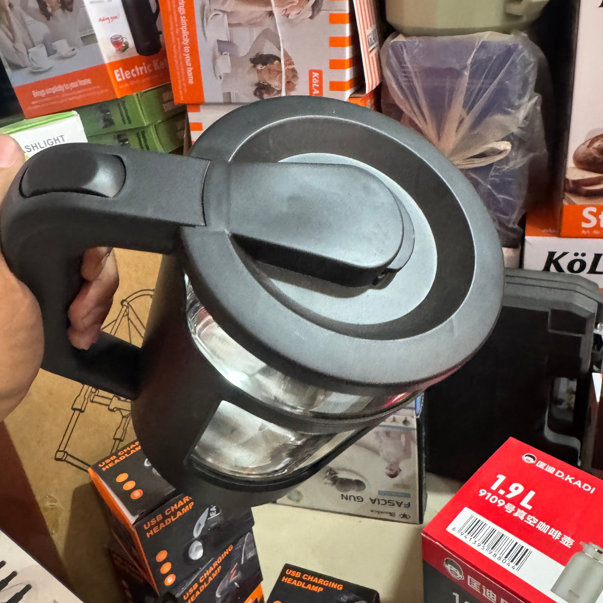 Super Crest 1.7L Glass Electric Kettle 2000W – Model SCT-4030