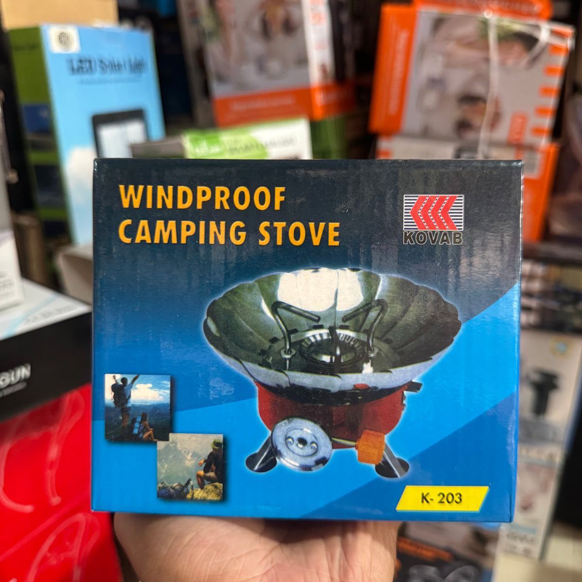KOVAB K-203 Windproof Camping Stove