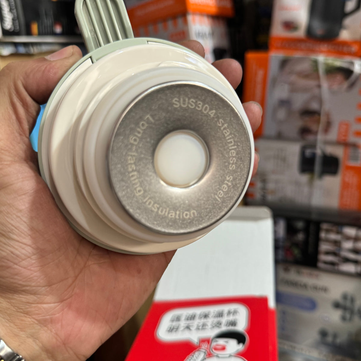 D.KADI 1.0L Stainless Steel Vacuum Flask – Hot & Cold