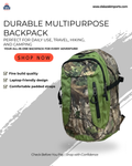 Durable Multipurpose Backpack – Laptop, Daily Use & Outdoor Hiking Bag
