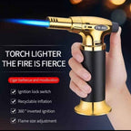 Strong Windproof Blue Flame Torch Lighter