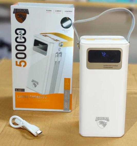 50,000mAh 20W PD Ultra Fast Charging Power Bank