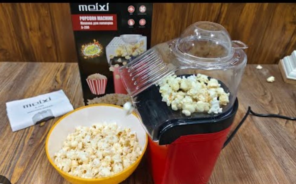 Meixi Electric Popcorn Maker – Fast Hot Air Popper (Russi Model)