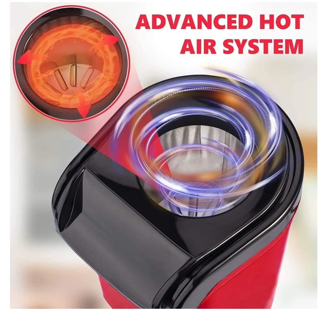 Meixi Electric Popcorn Maker – Fast Hot Air Popper (Russi Model)