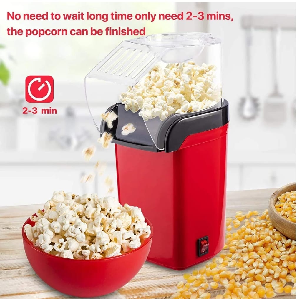 Meixi Electric Popcorn Maker – Fast Hot Air Popper (Russi Model)