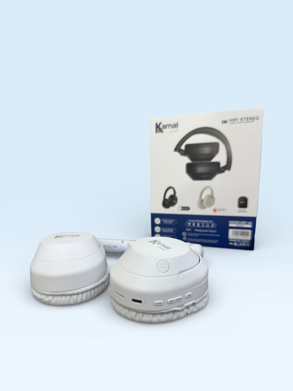 Kamal Mercury H1 Wireless Bluetooth Headphones | 20 Hours Playtime | Foldable Hi-Fi Stereo Headset