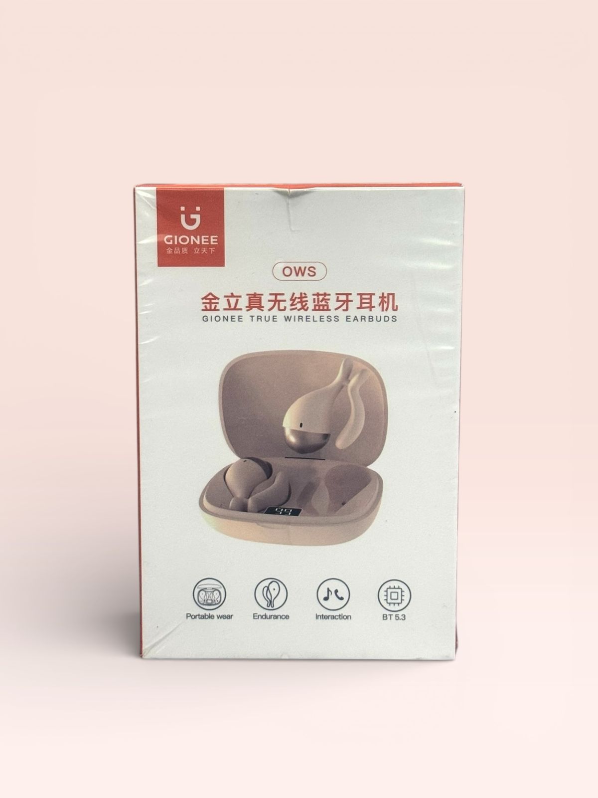 Gionee OWS True Wireless Bluetooth Earbuds | BT 5.3 | Touch Control | Long Battery Life