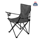 Portable Folding Camping Chair with Cup Holder | Heavy-Duty 600D Fabric | Outdoor Travel Chair