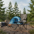 Portable Folding Camping Chair with Cup Holder | Heavy-Duty 600D Fabric | Outdoor Travel Chair
