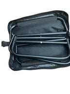 Portable Aluminum Folding Stool with Self-Zippered Storage Bag – Ultra-Lightweight 0.68 lbs Camping Stool for Hiking, Picnic, Fishing & Outdoor Travel