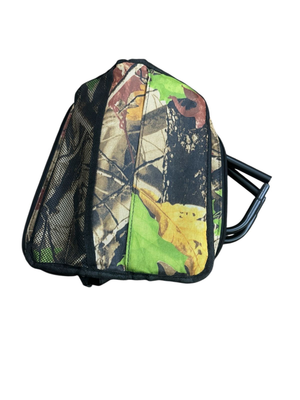 Portable Aluminum Folding Stool with Self-Zippered Storage Bag – Ultra-Lightweight 0.68 lbs Camping Stool for Hiking, Picnic, Fishing & Outdoor Travel