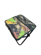 Portable Aluminum Folding Stool with Self-Zippered Storage Bag – Ultra-Lightweight 0.68 lbs Camping Stool for Hiking, Picnic, Fishing & Outdoor Travel