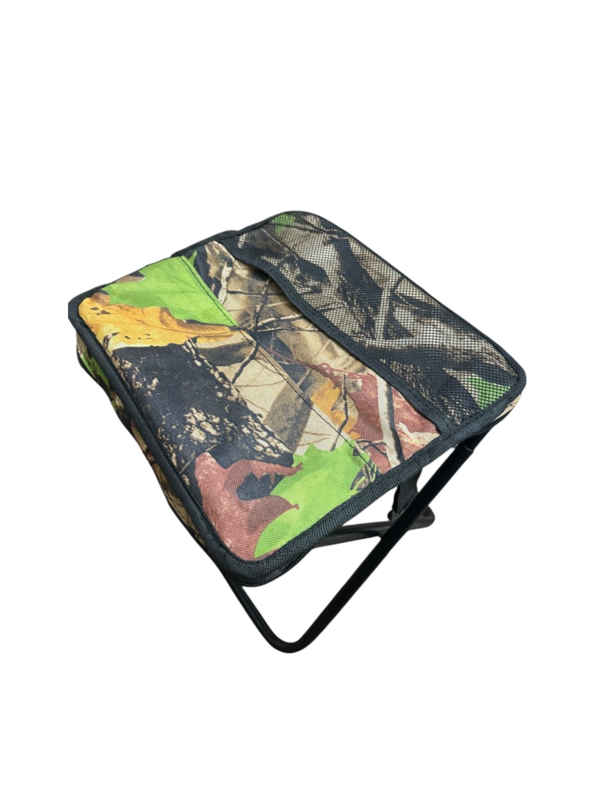 Portable Aluminum Folding Stool with Self-Zippered Storage Bag – Ultra-Lightweight 0.68 lbs Camping Stool for Hiking, Picnic, Fishing & Outdoor Travel