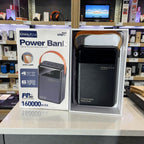 KAMAL 160000mAh High-Capacity Power Bank with LED Lamp – 88W Fast Charging, Multi-Port Portable Power Station for Travel & Emergency KPB-p161