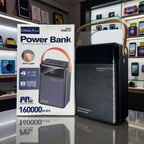 KAMAL 160000mAh High-Capacity Power Bank with LED Lamp – 88W Fast Charging, Multi-Port Portable Power Station for Travel & Emergency KPB-p161