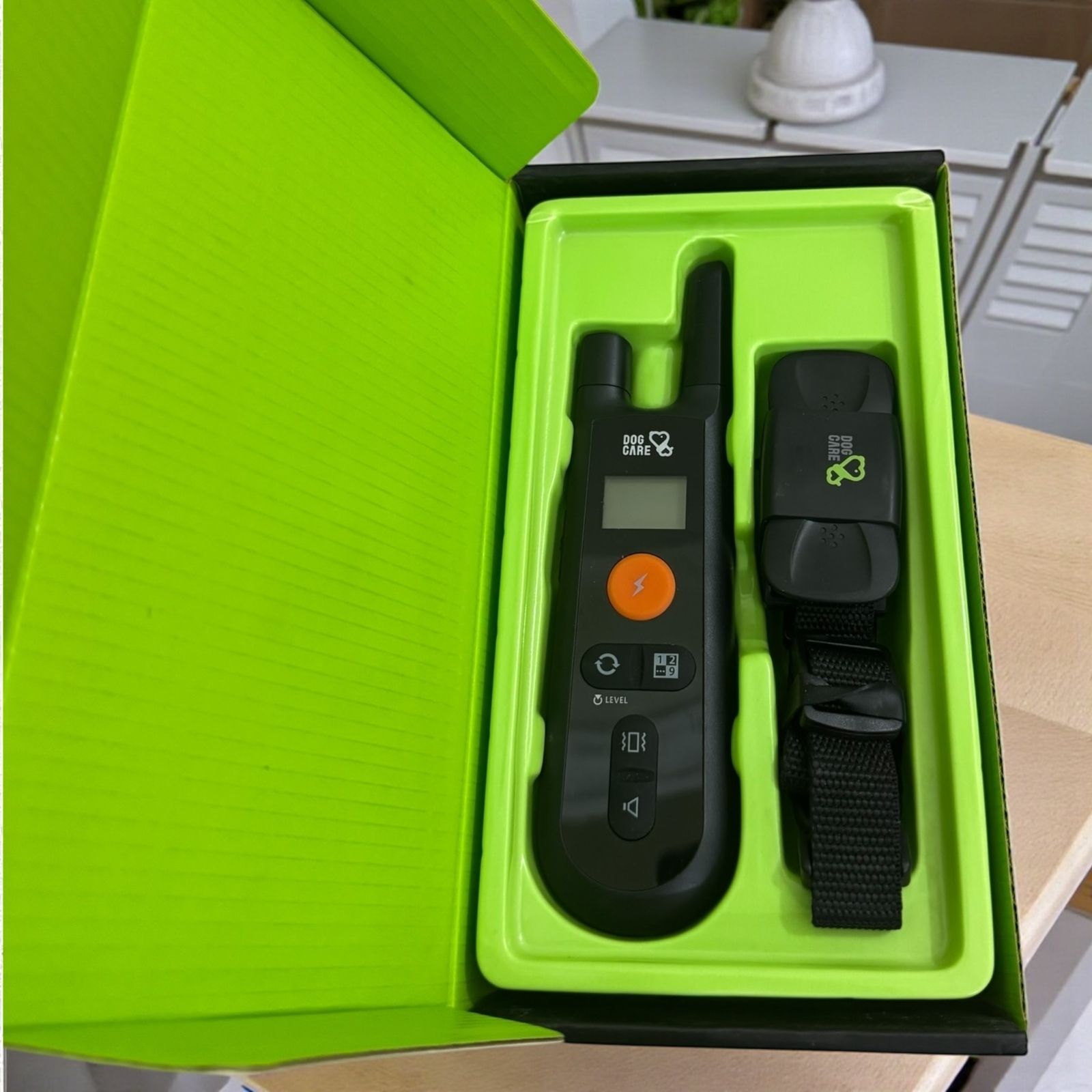 Dog Training Collar with Remote Control – Waterproof Rechargeable Shock, Vibration & Beep Collar for All Dog Breeds