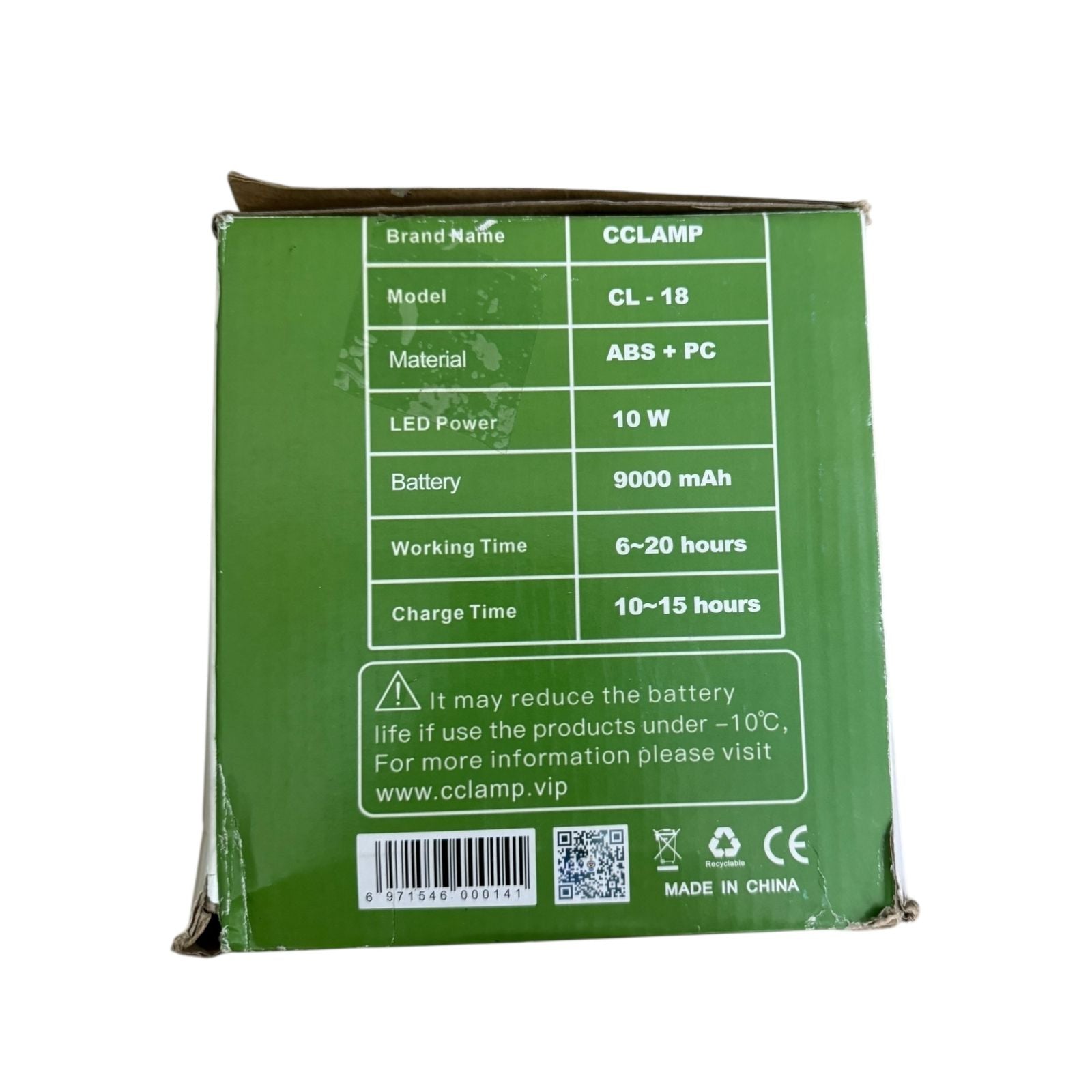 CCLAMP CL-18 Solar Lighting System 10W | Rechargeable Solar Lamp with FM Radio, Bluetooth & LED Bulbs