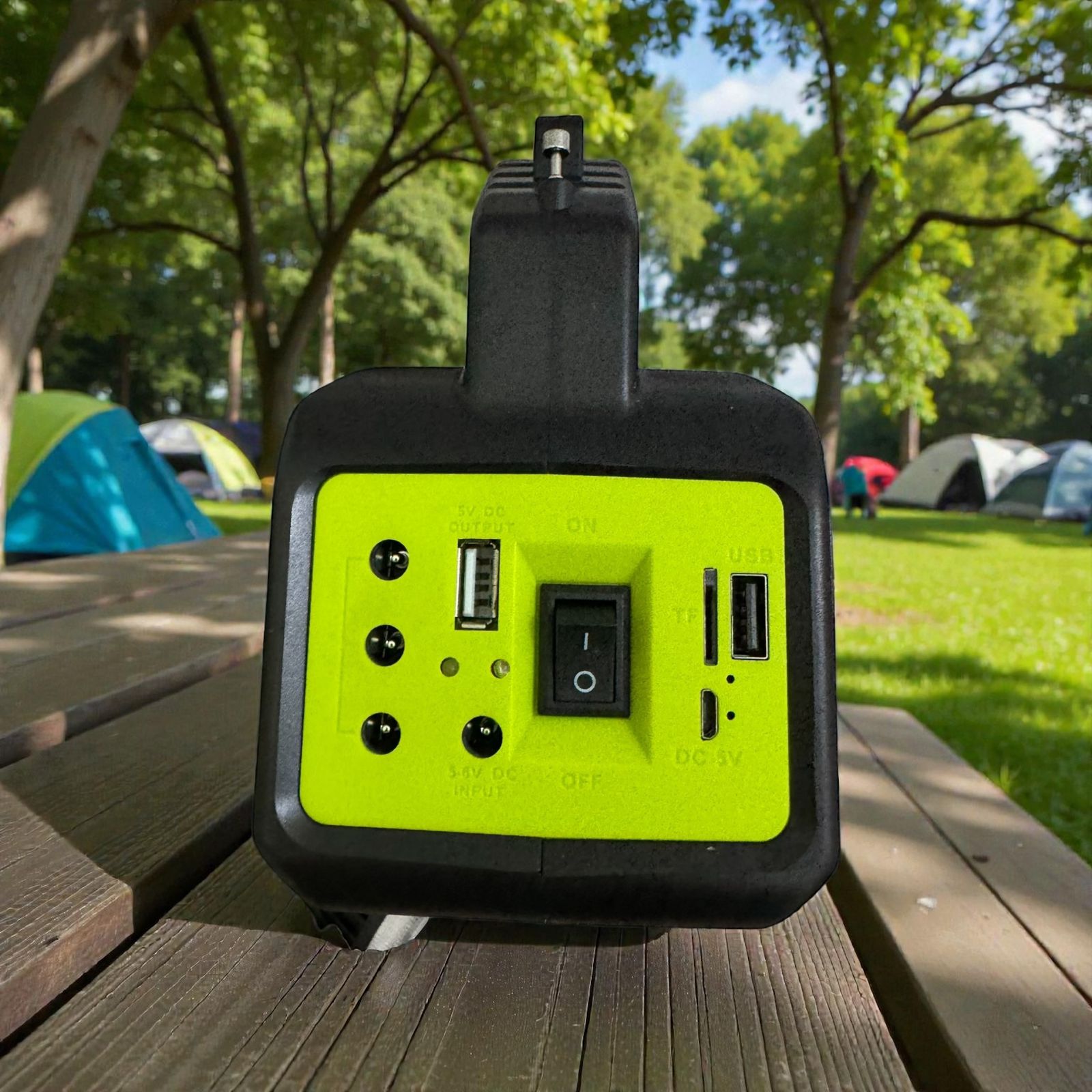 CCLAMP CL-18 Solar Lighting System 10W | Rechargeable Solar Lamp with FM Radio, Bluetooth & LED Bulbs