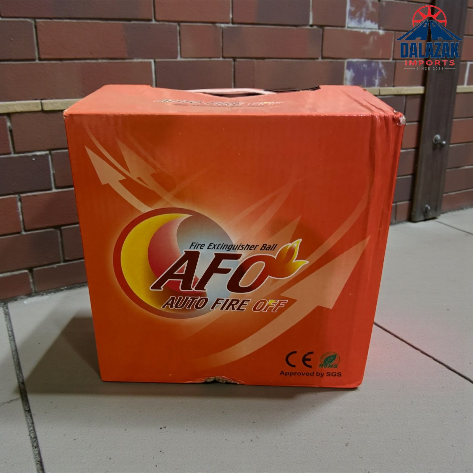 AFO Automatic Fire Extinguisher Ball – Self-Activating Fire Safety Device for Home, Kitchen, Office & Car