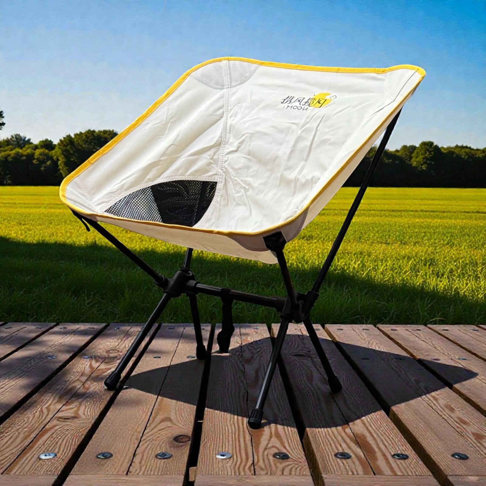 Portable Folding Camping Chair with Carry Bag – Lightweight Compact Outdoor Stool for Hiking, Camping, Picnic & Fishing