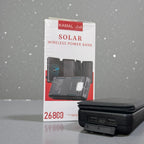 Foldable Solar Wireless Power Bank 26800mAh – Portable Outdoor Charging Battery with Multi-Panel Solar Charger