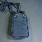 Small Leather Crossbody Shoulder Bag for Men & Women – Compact Travel Phone Pouch with Adjustable Strap
