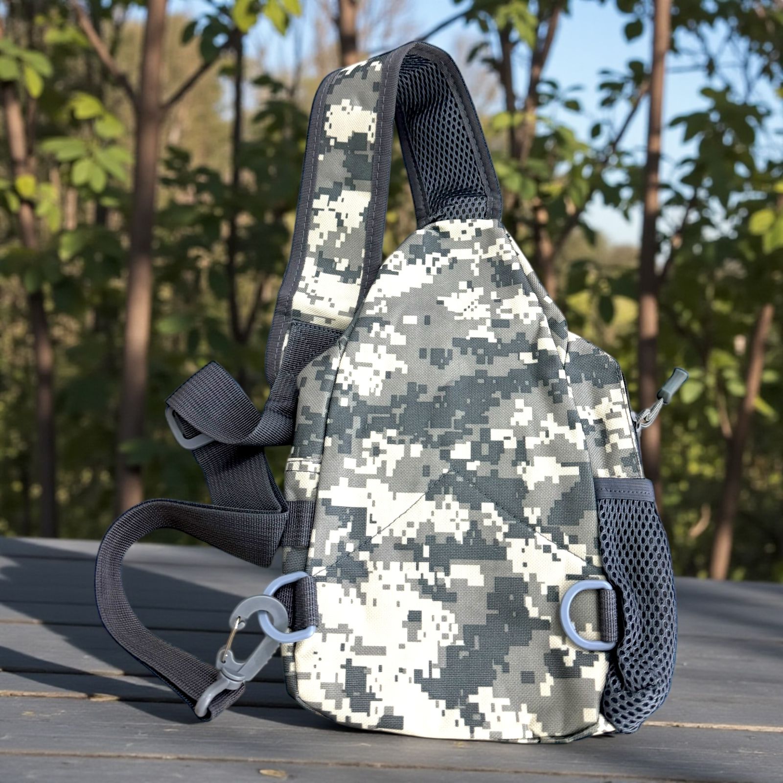 Tactical Sling Chest Bag Military Style Crossbody Backpack for Hiking, Camping & Outdoor Sports