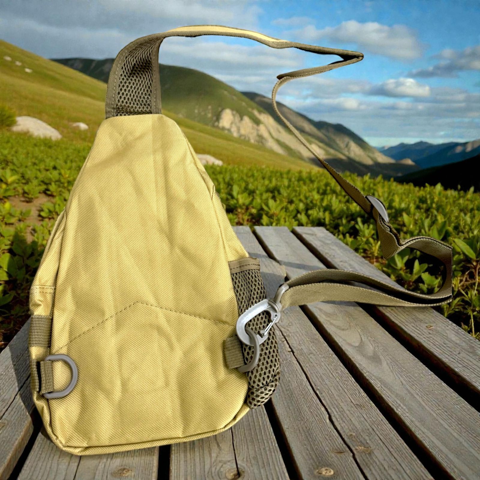 Tactical Sling Chest Bag Military Style Crossbody Backpack for Hiking, Camping & Outdoor Sports