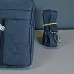 Small Leather Crossbody Shoulder Bag for Men & Women – Compact Travel Phone Pouch with Adjustable Strap