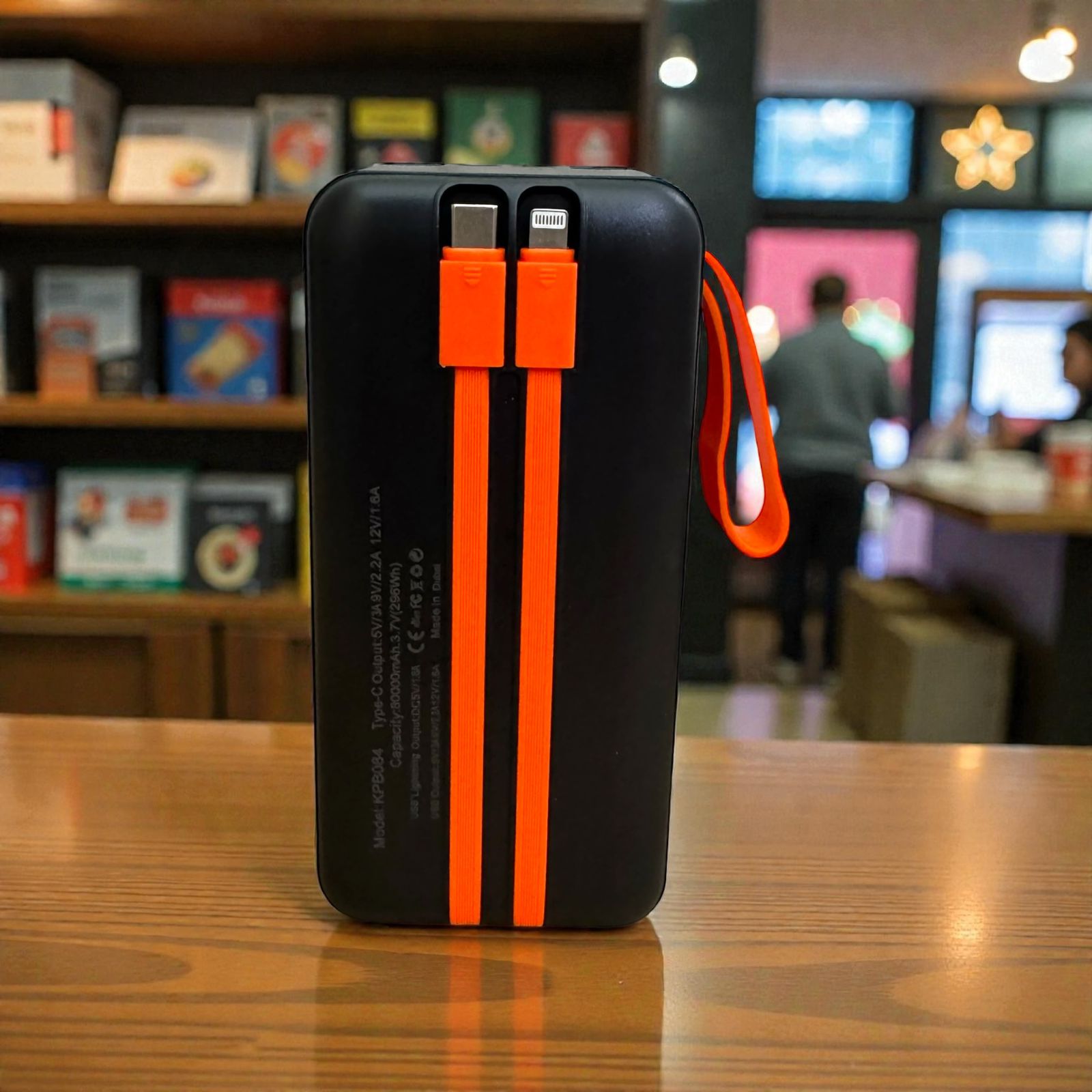 KAMAL 80000mAh Power Bank PD 68W Super-Fast Charging – Portable High-Capacity Battery Pack