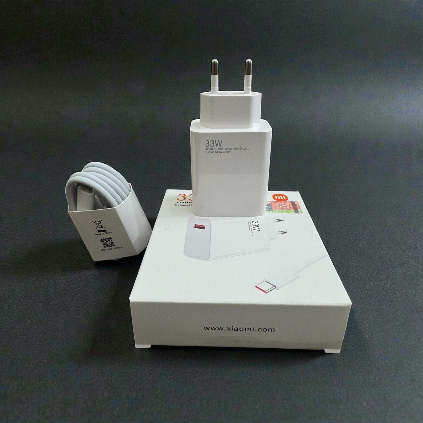 Xiaomi 33W GaN Fast Charger Set – Original USB-C Power Adapter